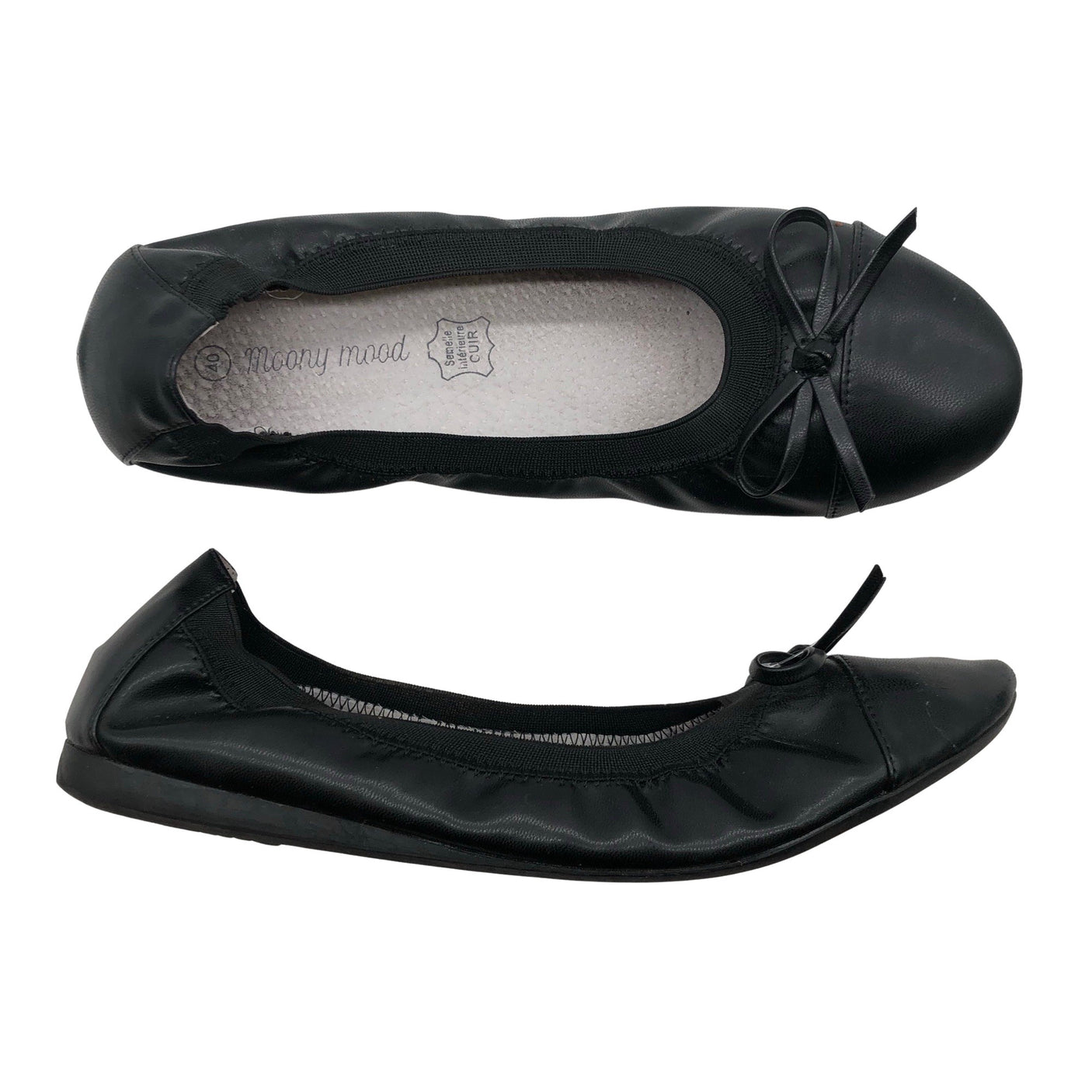 Unisex Moony Mood - Ballerinas, size 40 - Black (1)