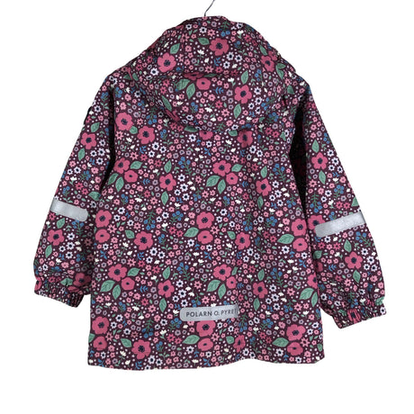 Unisex Polarn O. Pyret - Spring/Fall jacket, size 98 - 104 - Wine red (2)