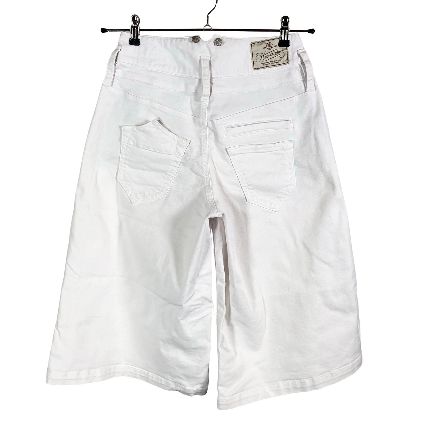 Unisex Herrlicher - Capri jeans, size W26 - White (2)