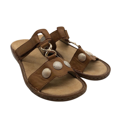 Unisex Rieker - Sandals, size 36 - Brown (2)