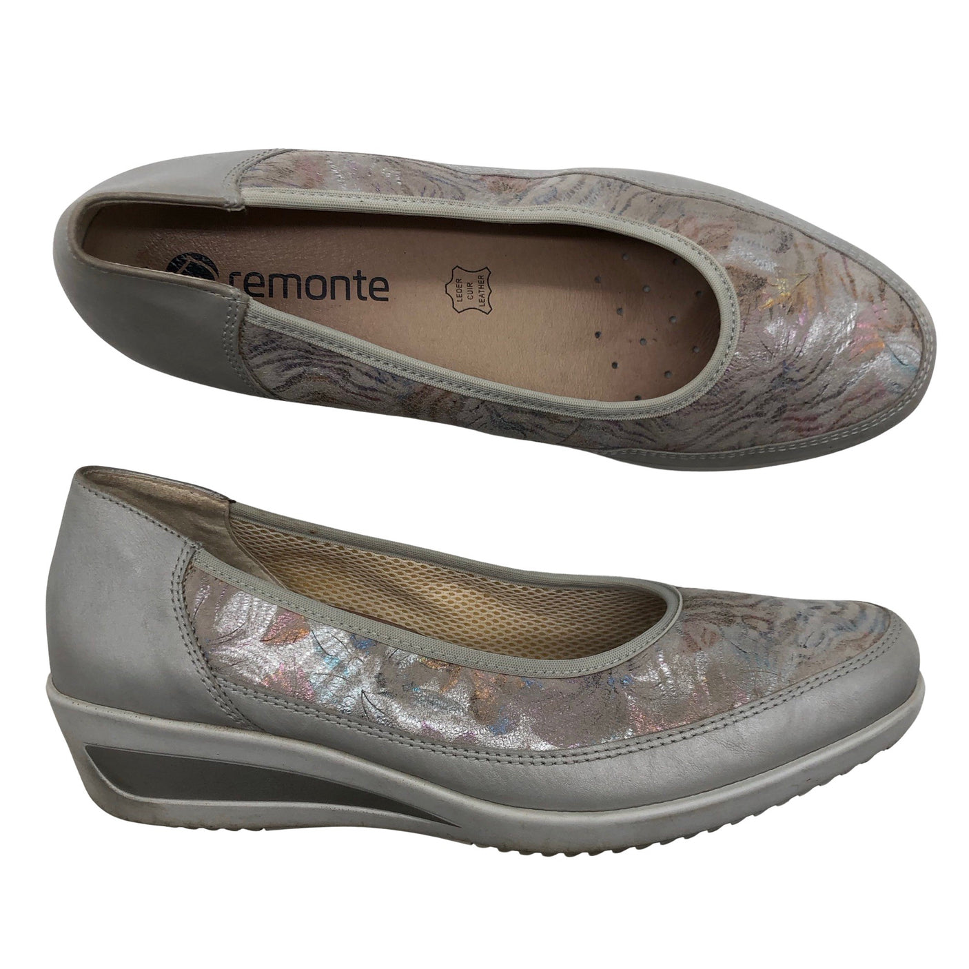 Unisex Remonte - Wedge heel shoes, size 38 - Gray (1)