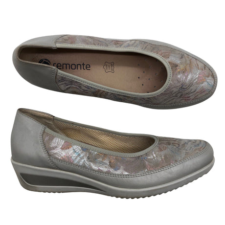 Unisex Remonte - Wedge heel shoes, size 38 - Gray ()