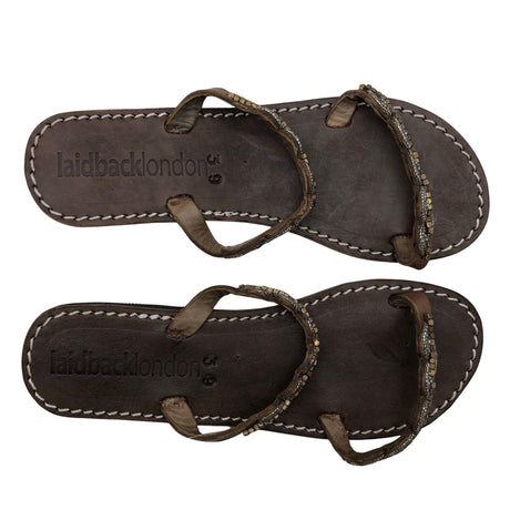 Unisex Laidbacklondon - Sandals, size 39 - Brown ()