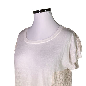 Unisex by Malene Birger - Knit tunic, size 44 - Natural white (3)