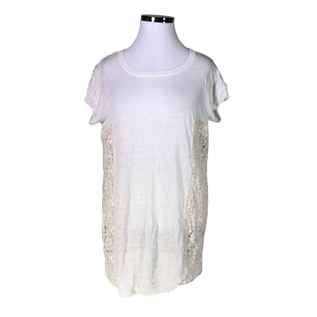 Unisex by Malene Birger - Knit tunic, size 44 - Natural white ()