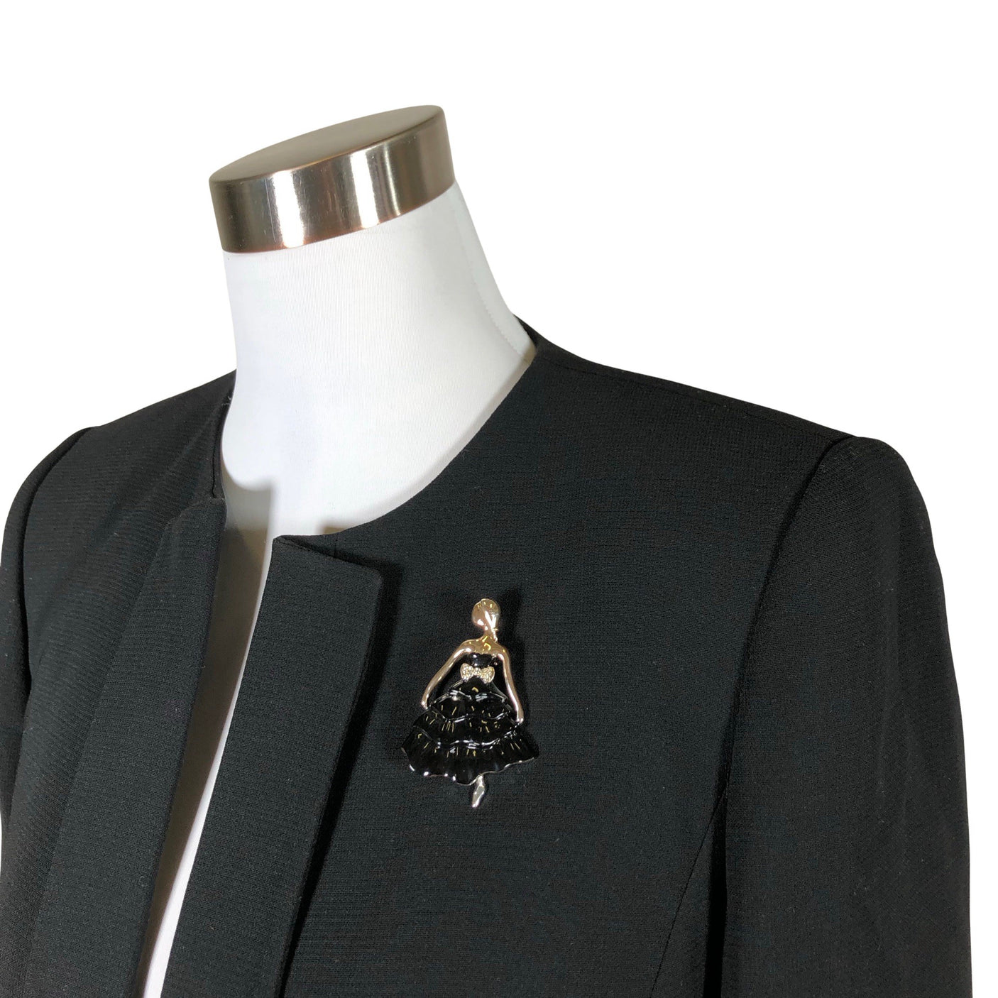 Unisex Tahari - Jacket, size 38 - Black (3)