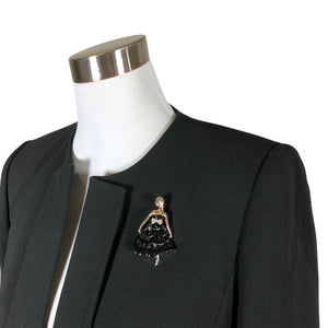 Unisex Tahari - Jacket, size 38 - Black (3)