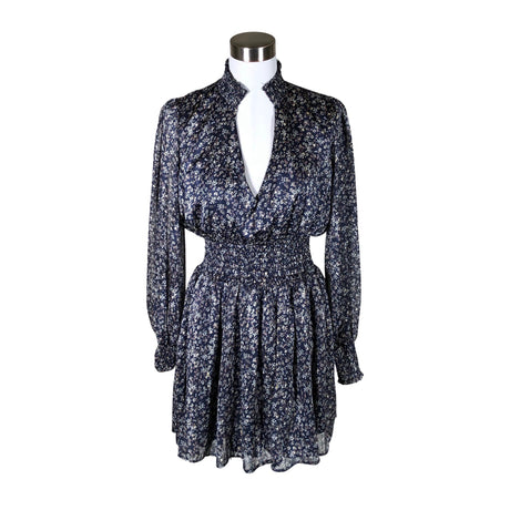 Unisex Goddiva London - Schiffon dress, size 38 - Blue ()