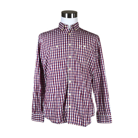 Unisex Camel Active - Collared shirt, size L - Wine red ()