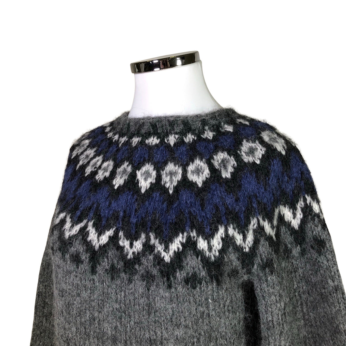Unisex Handmade - Sweater, size 42 - Gray (3)
