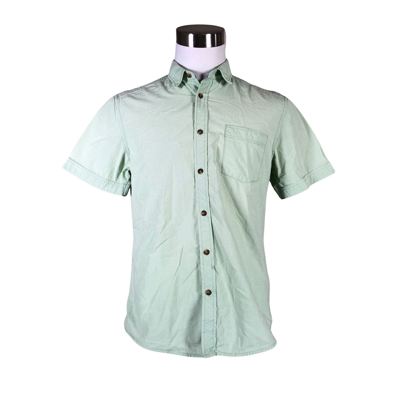 Unisex Esprit - Collared shirt, size L - Green (1)