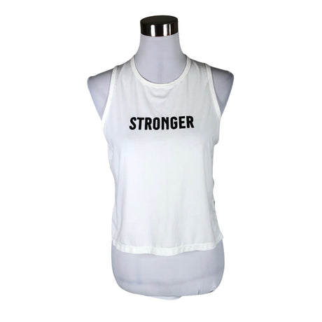 Unisex Stronger - Sports top, size 38 - White ()