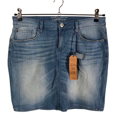 Unisex Esprit - Denim skirt, size W29 - Blue ()