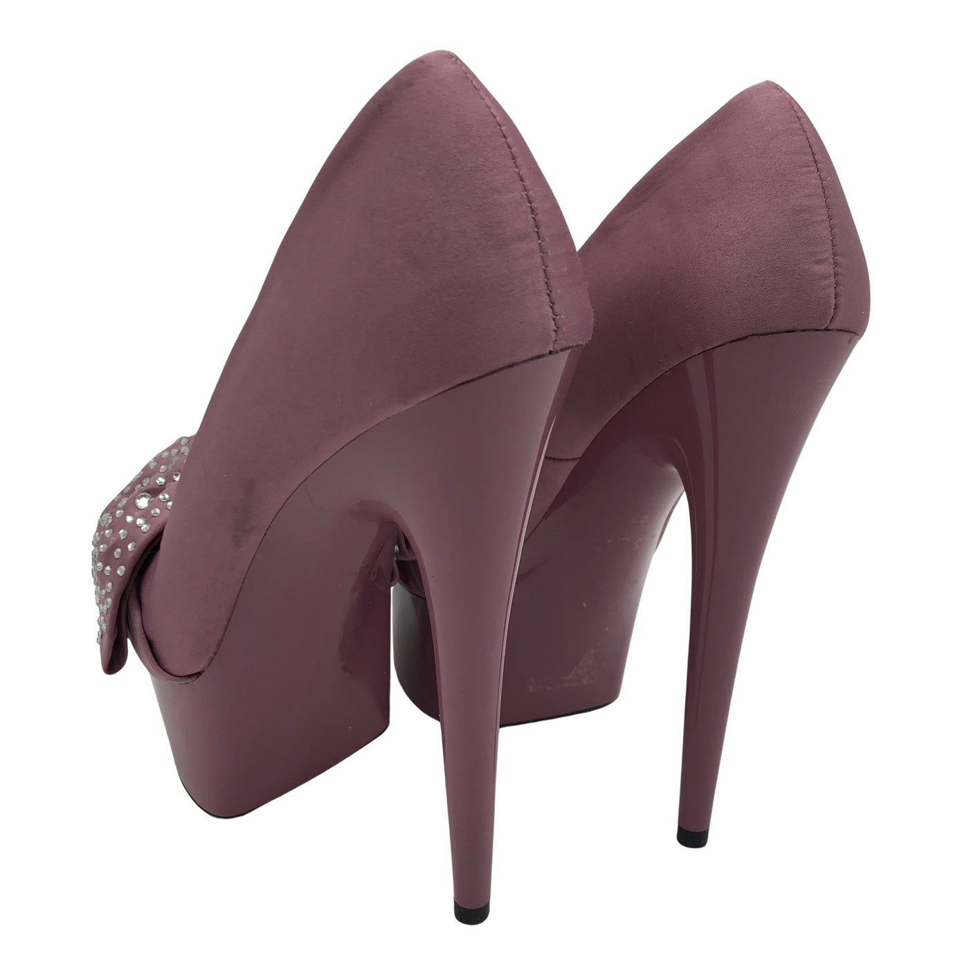 Unisex Bianco - Evening high heels, size 35 - Violet (2)