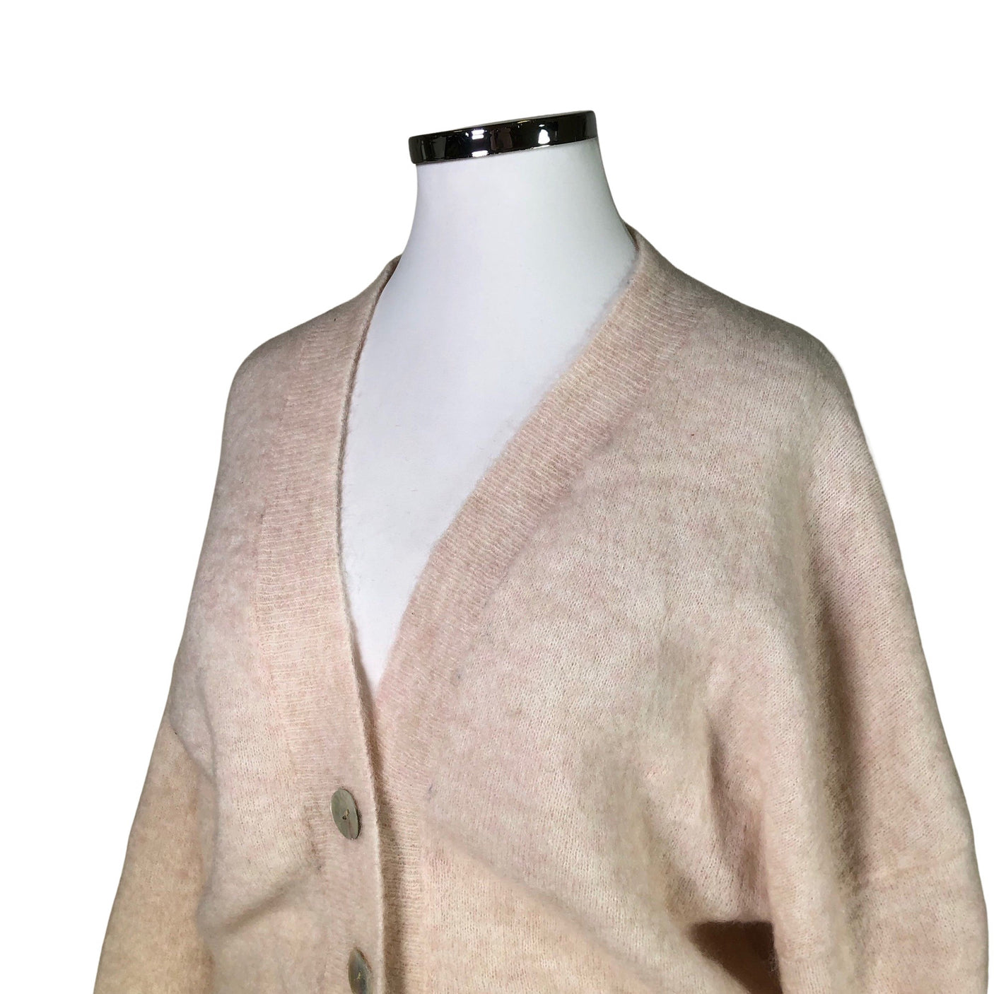 Unisex Bypias - Cardigan, size 42 - Light pink (3)
