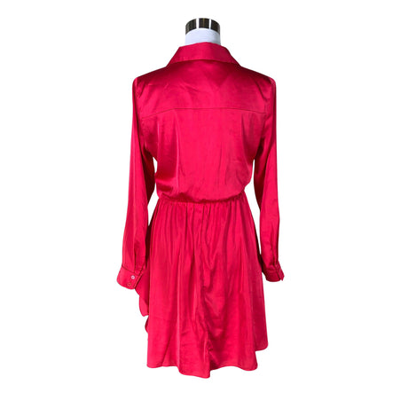 Unisex Guess - Schiffon dress, size 36 - Pink (2)