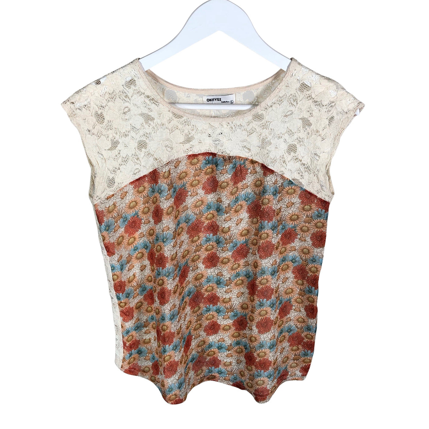 Unisex Okeysi - Top, size 40 - Beige (1)