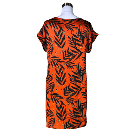 Unisex Ril's - Schiffon dress, size 40 - Orange (2)