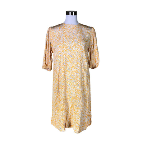 Unisex Samsoe&Samsoe - Schiffon dress, size 36 - Yellow ()
