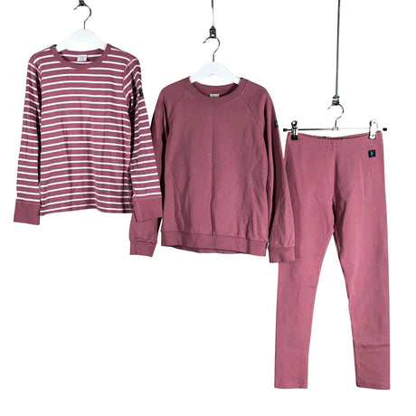 Unisex Polarn O. Pyret - Sweatshirt, size 134 - 140 - Light pink ()