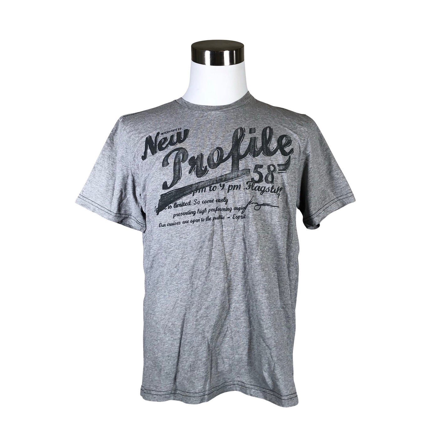 Unisex Esprit - T-shirt, size XL - Gray (1)