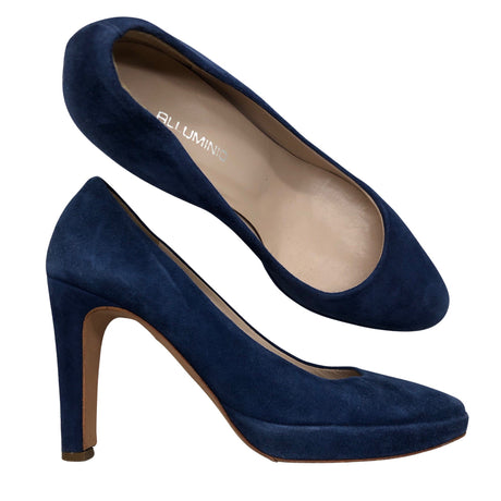 Unisex Alluminio - High heels, size 36 - Blue ()