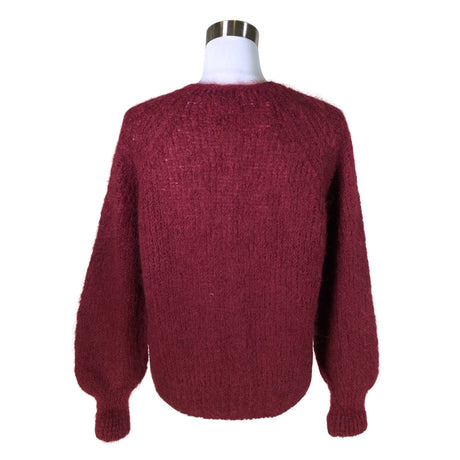 Unisex Peura - Cardigan, size 40 - Wine red (2)