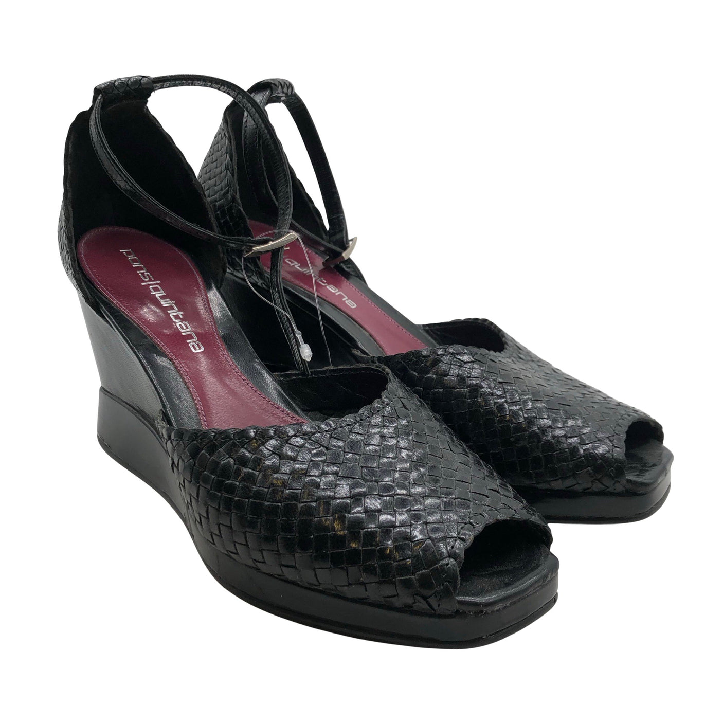 Unisex Pons Quintana - Wedge sandals, size 38 - Black (2)