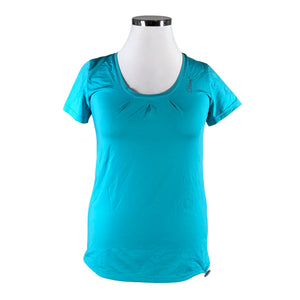 Unisex David - Sports shirt, short sleeve, size 42 - Turquoise (1)
