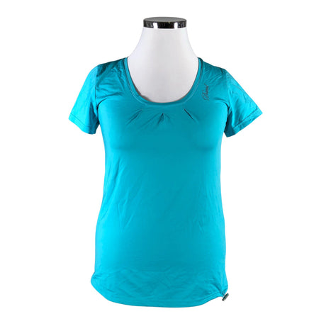 Unisex David - Sports shirt, short sleeve, size 42 - Turquoise ()