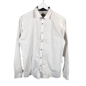 Unisex Sangar - Collared shirt, size 170 - 176 - White (1)