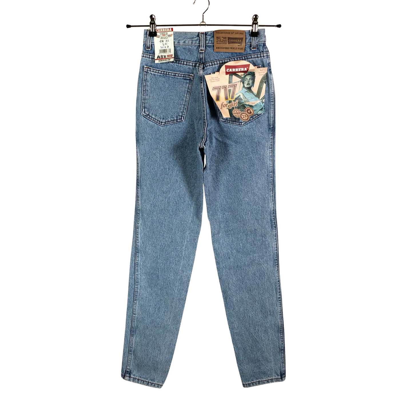 Unisex Carrera - Jeans, size W28 - Blue (2)