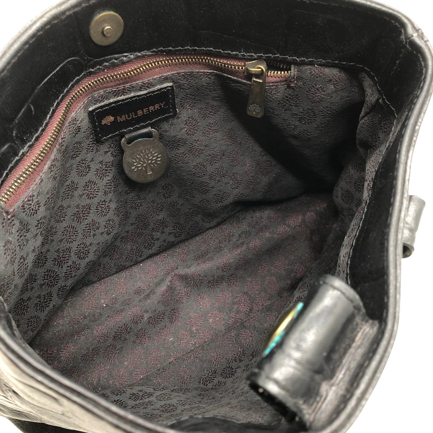 Unisex Mulberry - Handbag, size Mini - Black (2)