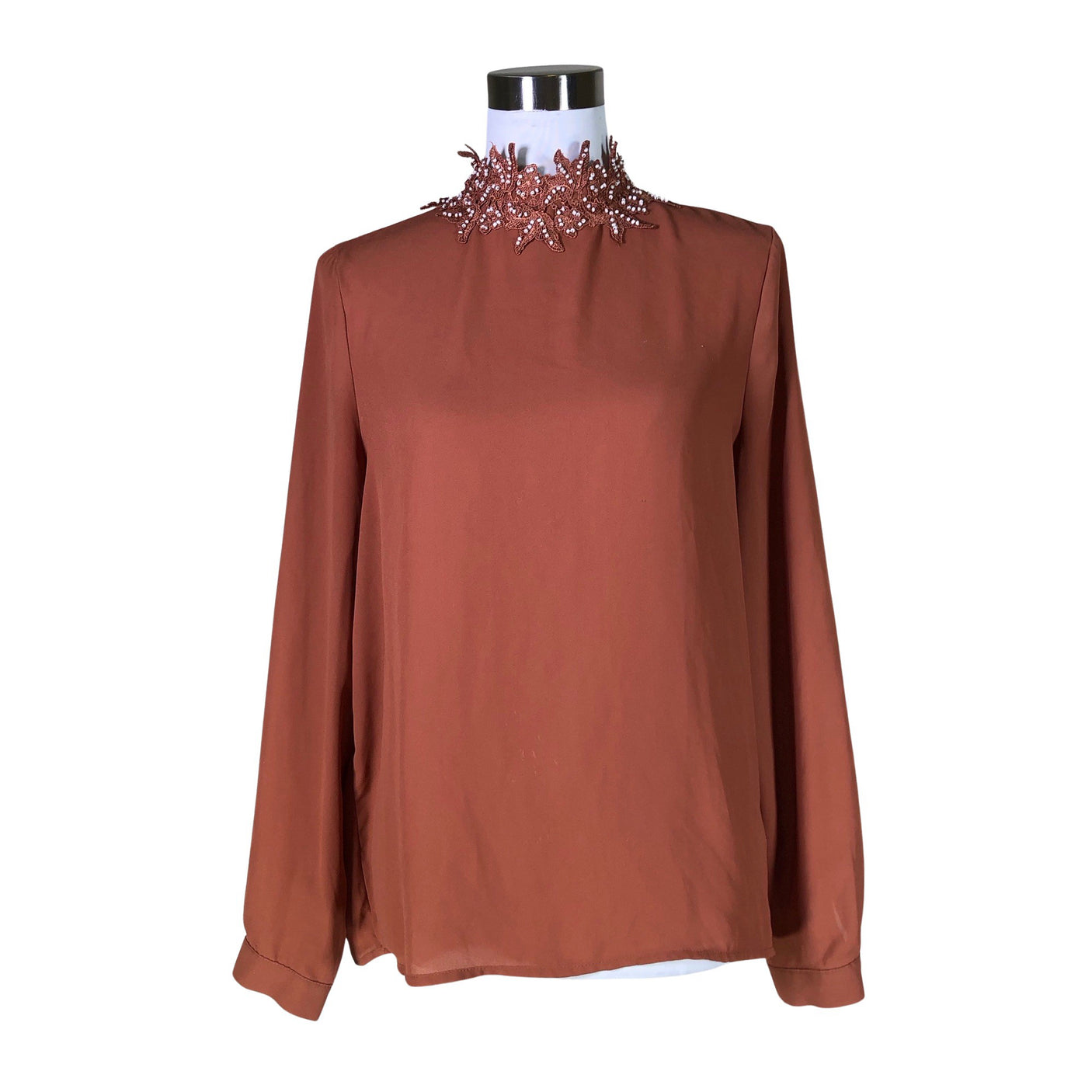 Unisex mint&berry - Blouse, size 38 - Brown (1)