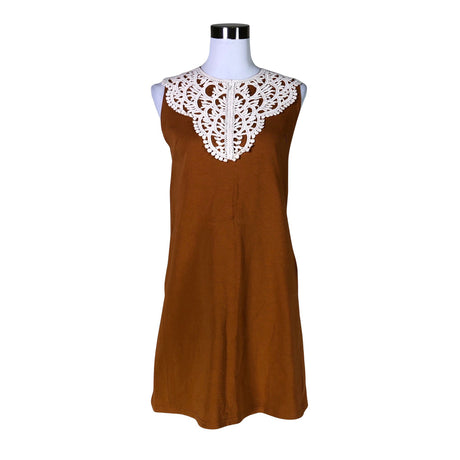 Unisex Lumoan - Tricot dress, size 36 - Brown ()