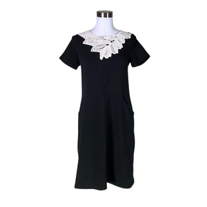 Unisex Lumoan - Tricot dress, size 36 - Black (1)