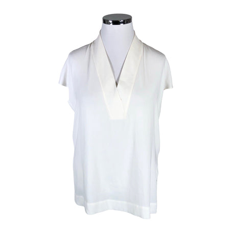 Unisex Escada - Short-sleeved blouse, size 42 - Natural white ()