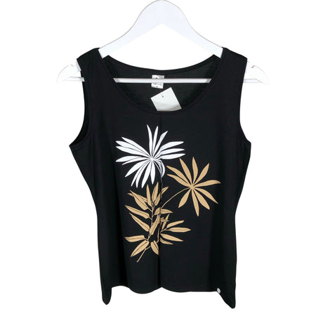 Unisex Nanso - Tricot tank top, size 40 - Black ()