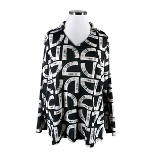 Unisex Ever me - Tricot tunic, size 44 - Black (1)