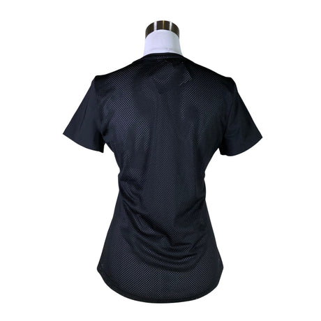 Unisex Adidas - Sports shirt, short sleeve, size 38 - Black (2)