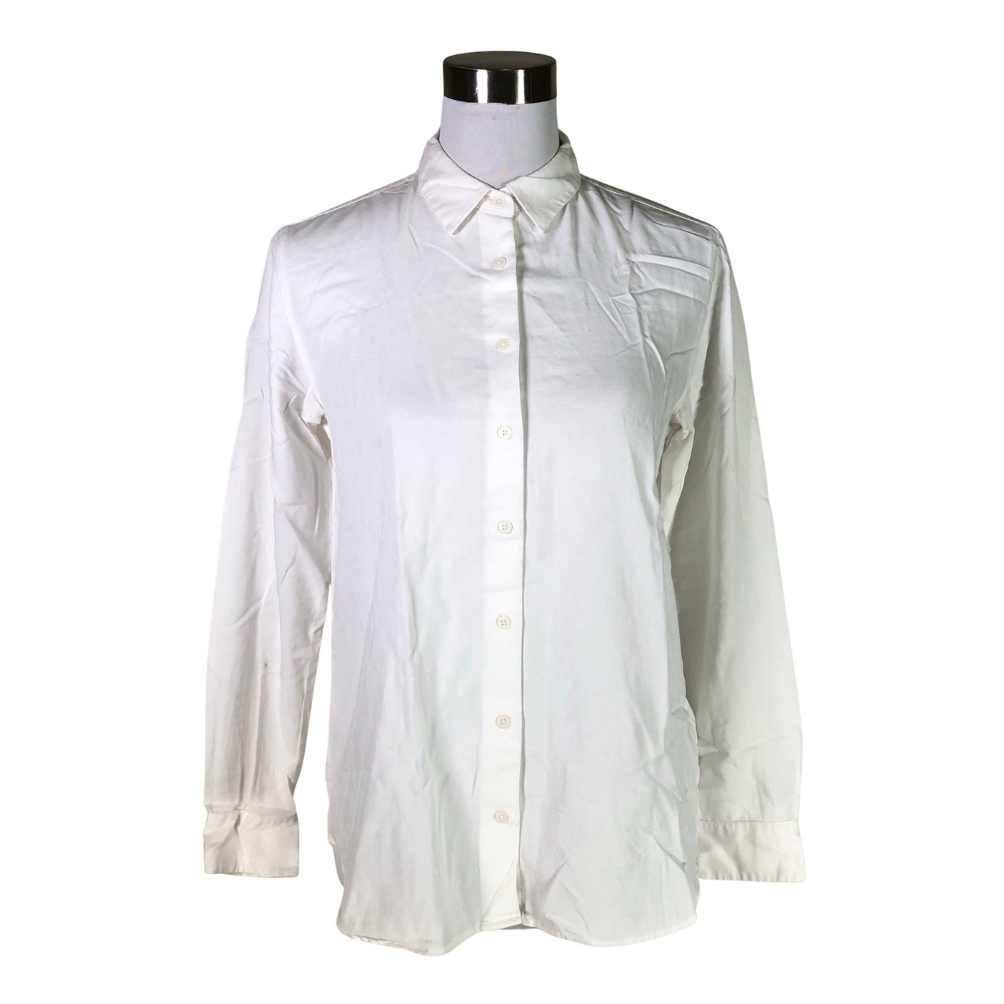 Unisex Uniqlo - Collared shirt, size 36 - White (1)