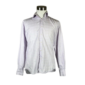 Unisex Stenströms - Collared shirt, size L - Violet (1)