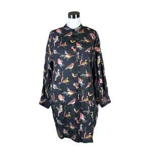 Unisex Dedicated - Schiffon dress, size 38 - Gray (1)