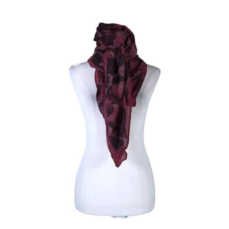 Unisex Voglia - Scarf, size Maxi - Wine red ()