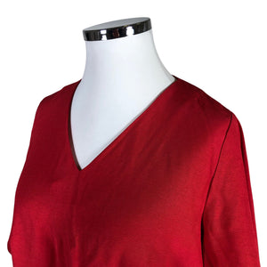 Unisex Voglia - Schiffon dress, size 44 - Red (3)
