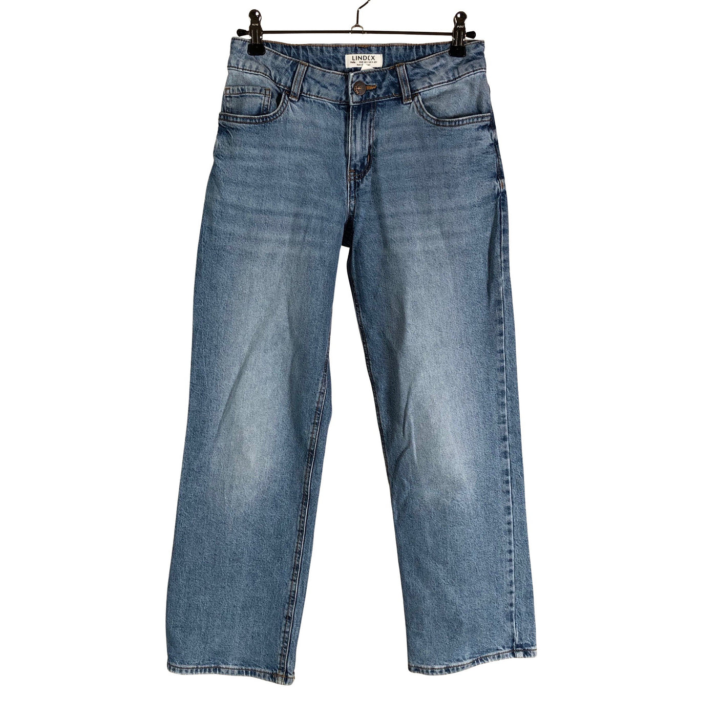 Unisex Lindex - Jeans, size 134 - 140 - Beige (1)