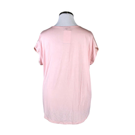 Unisex More&More - Short-sleeved blouse, size 44 - Light pink (2)