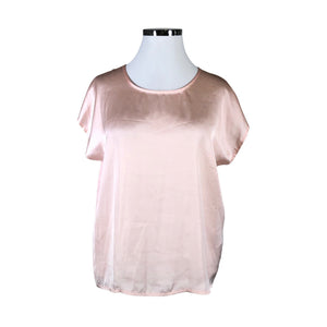 Unisex More&More - Short-sleeved blouse, size 44 - Light pink (1)