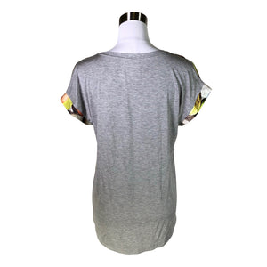 Unisex Marc Cain - Short-sleeved blouse, size 38 - Gray (2)