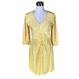 Unisex Neo Noir - Schiffon dress, size 36 - Yellow (1)